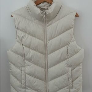 Cole Haan Off-White Puffer Vest